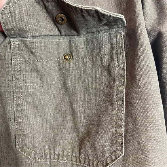 Faded Glory Mens Coat With Hoodie Size XLarge Hunter Green - Picture 6 of 12